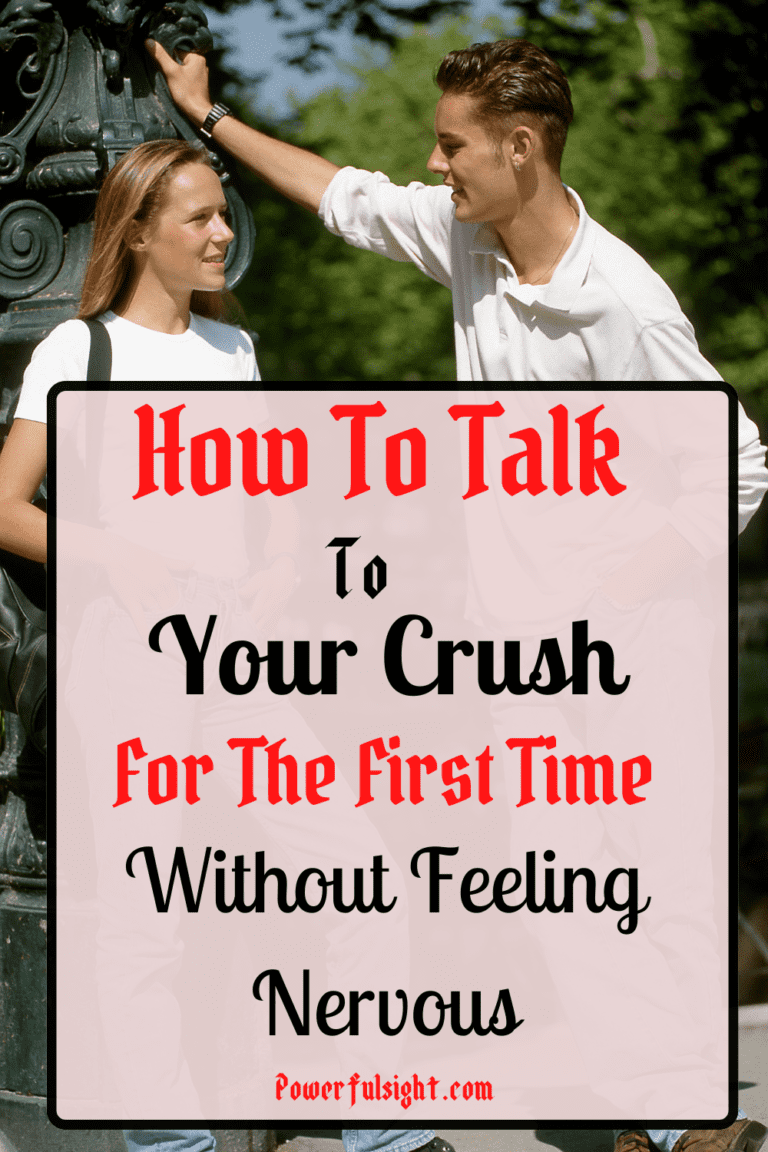 How To Talk To Your Crush For The First Time Without Feeling Nervous