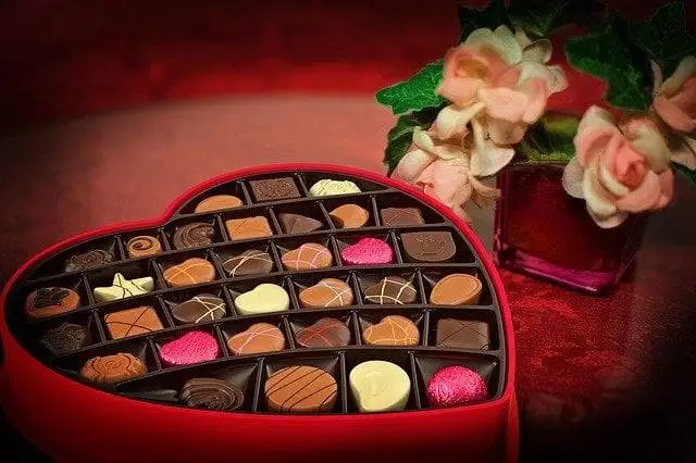 Valentine's day Chocolate box