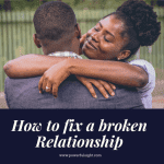 How To Fix A Broken Relationship Without A Therapist