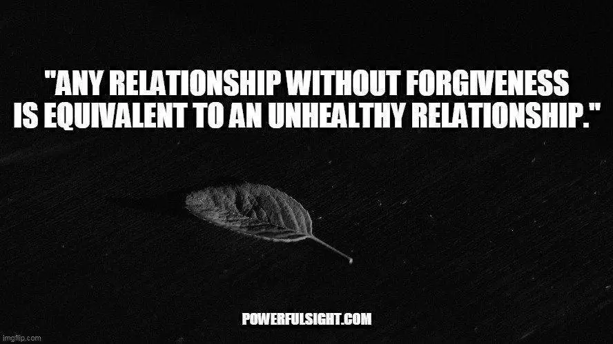 Quote about forgiveness in a relationship