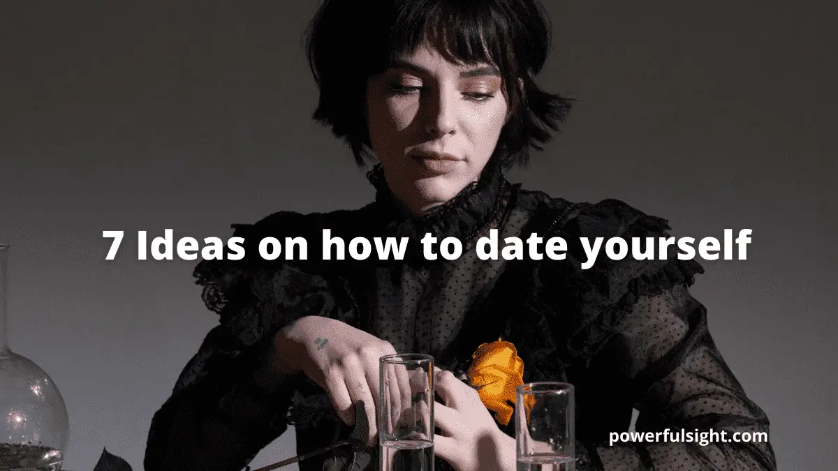 How to date yourself