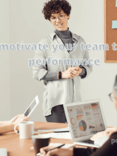 How to motivate team to improve performance