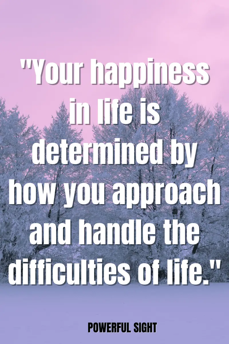 quote about happiness and life