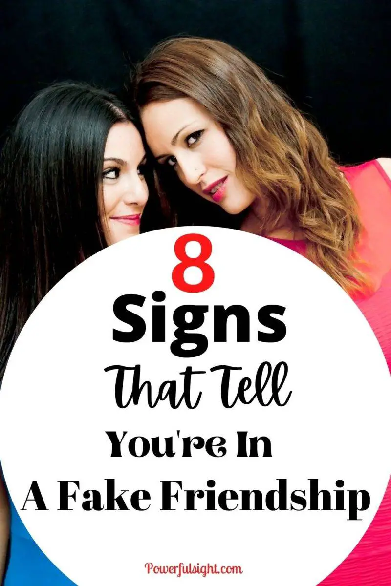 8 Signs that tell you're in a fake friendship