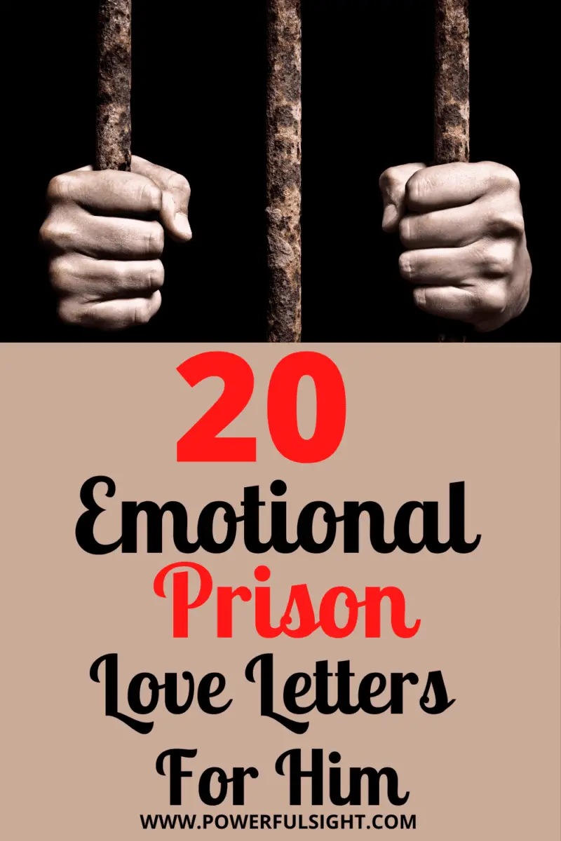 20 emotional prison love letters for him