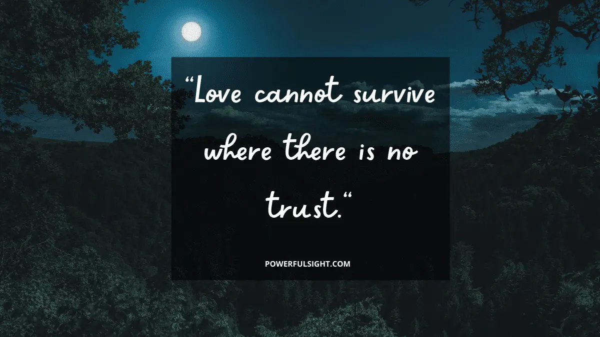 Quotes about trust in relationships