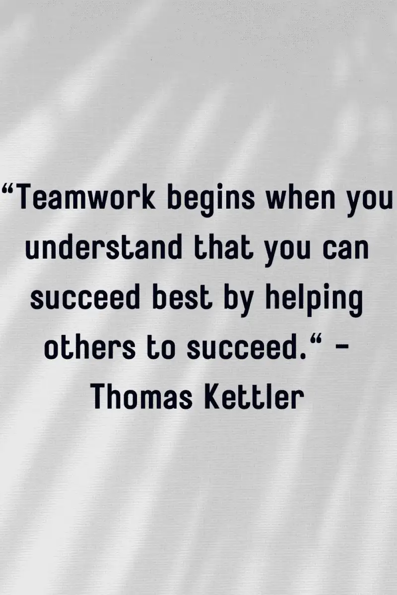 What is teamwork quote