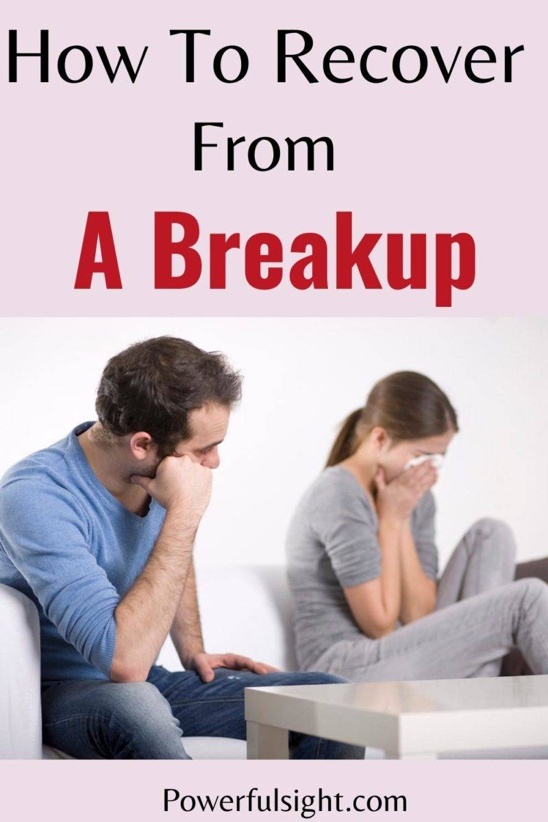 How to recover from a breakup