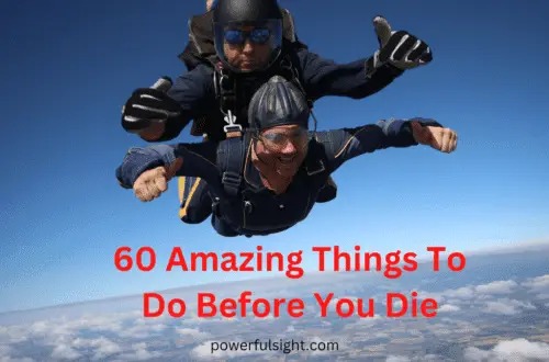 Two men skydiving to show things to do before you die