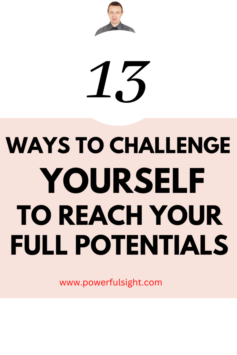 How to challenge yourself