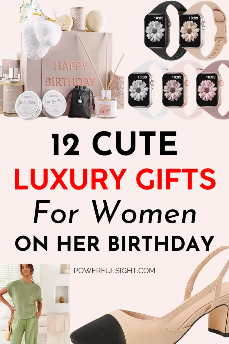 12 Luxury gifts for women expensive 