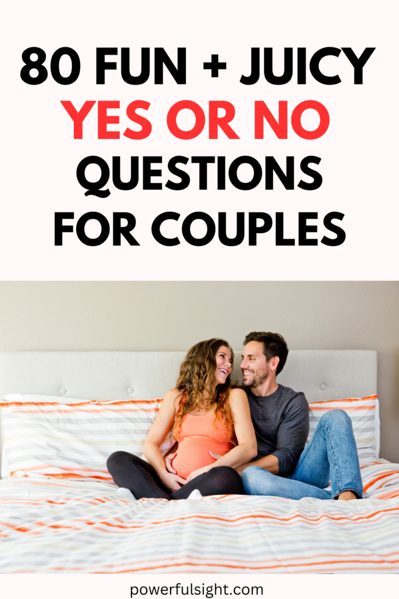 Yes or no questions for couples