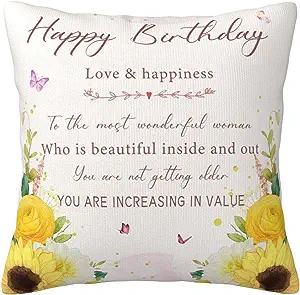 Pillow birthday gift