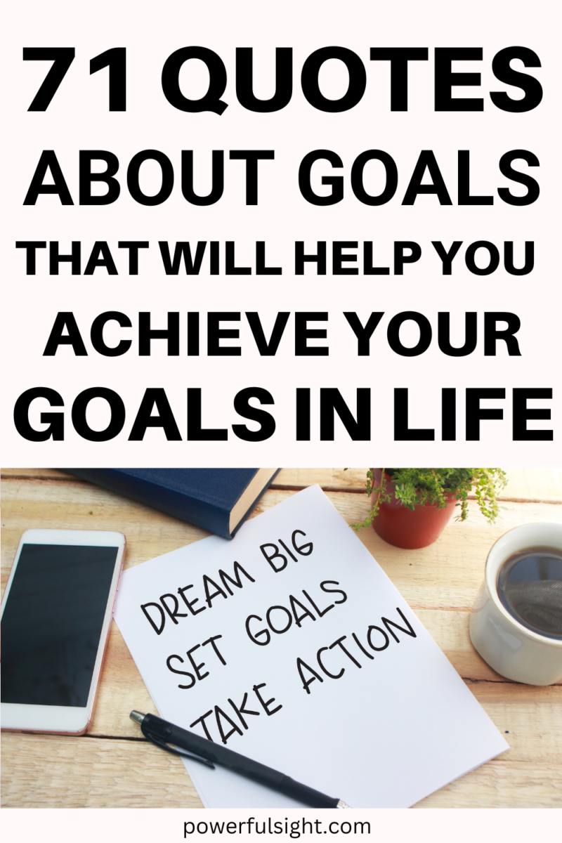 quotes about achieving goals