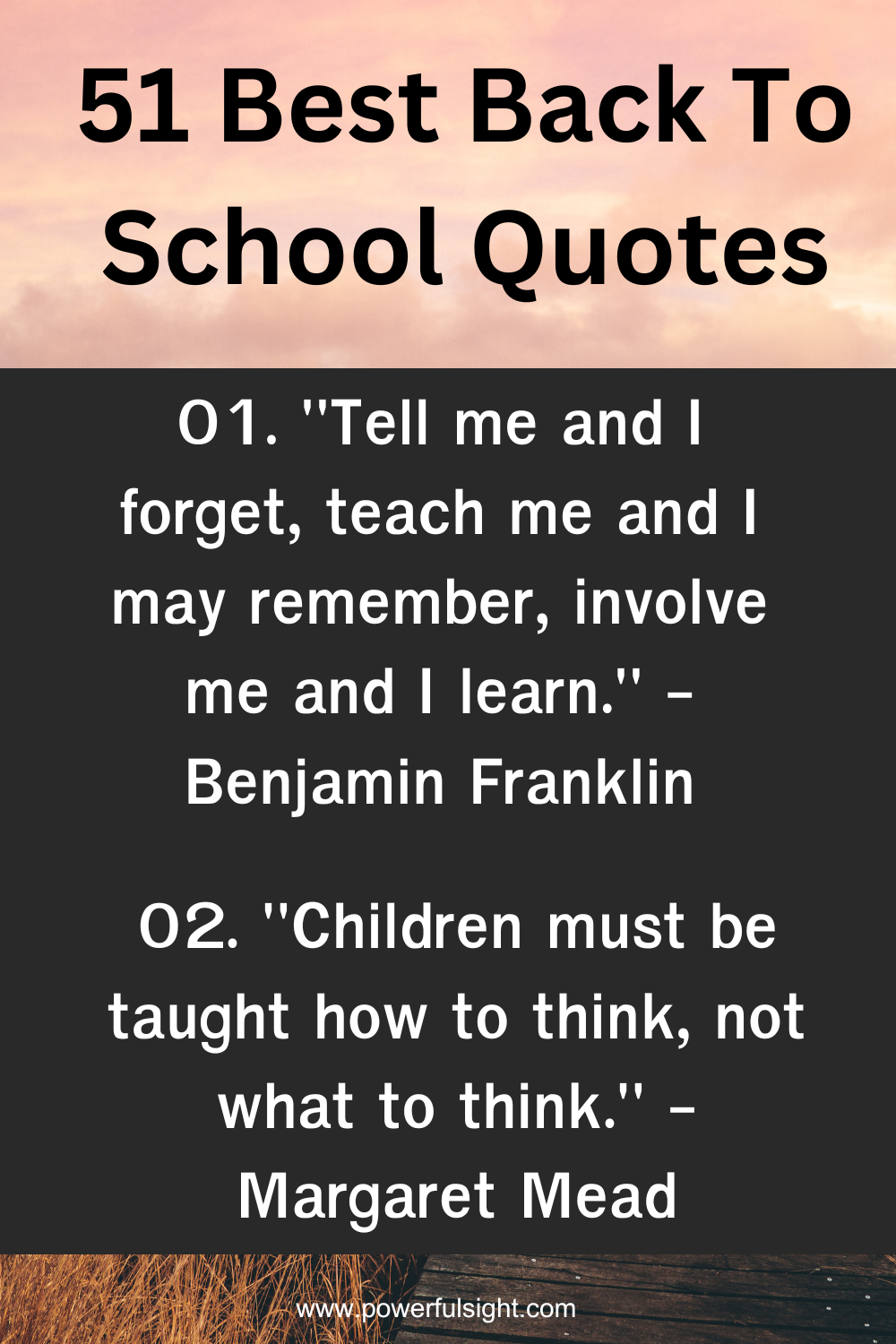 51 Best Back to School Quotes