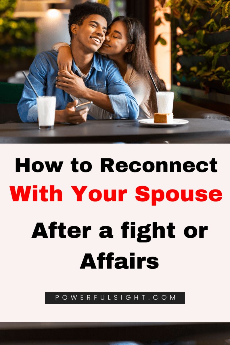 How to reconnect with your spouse