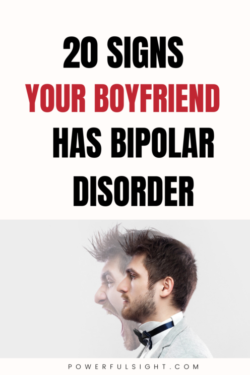 Signs your boyfriend is bipolar 