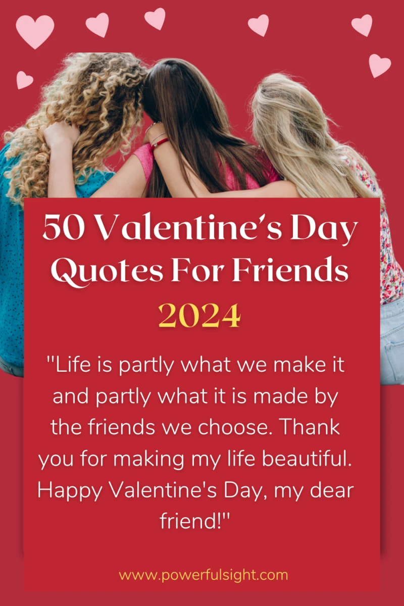 Valentine's day quotes for friends