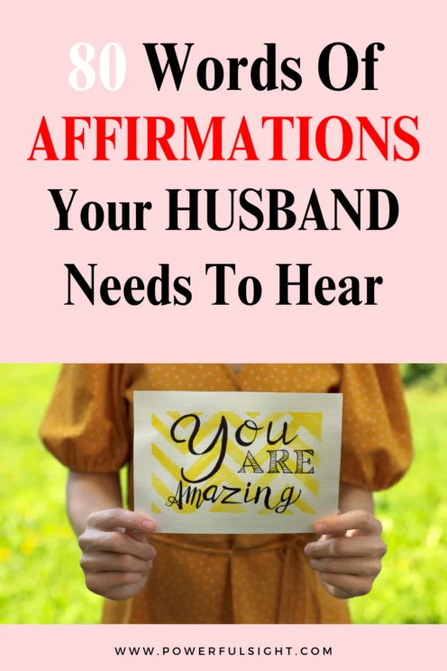 Affirmations for husband