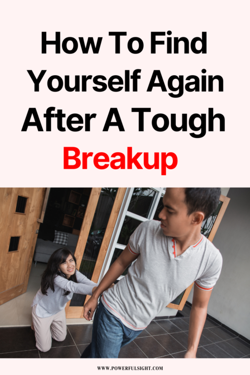 How to find yourself after a breakup