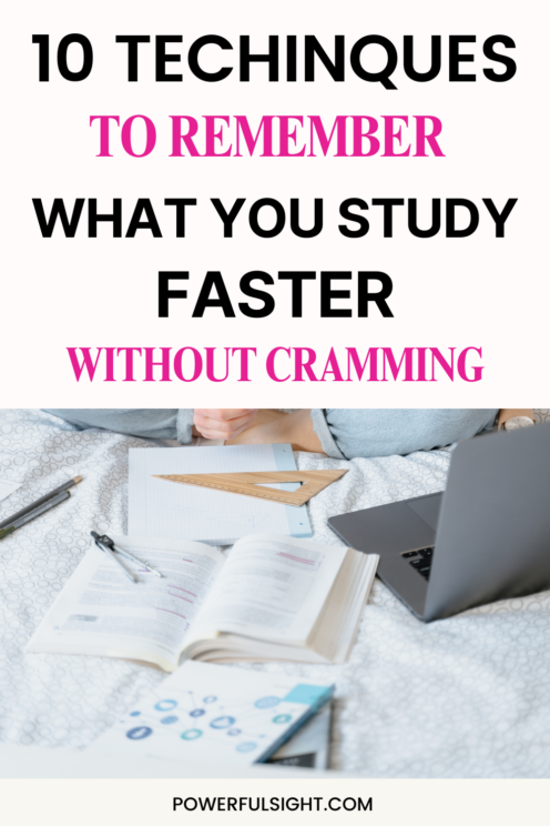 How to remember what you study fast