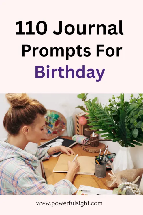 Journal prompts for birthday