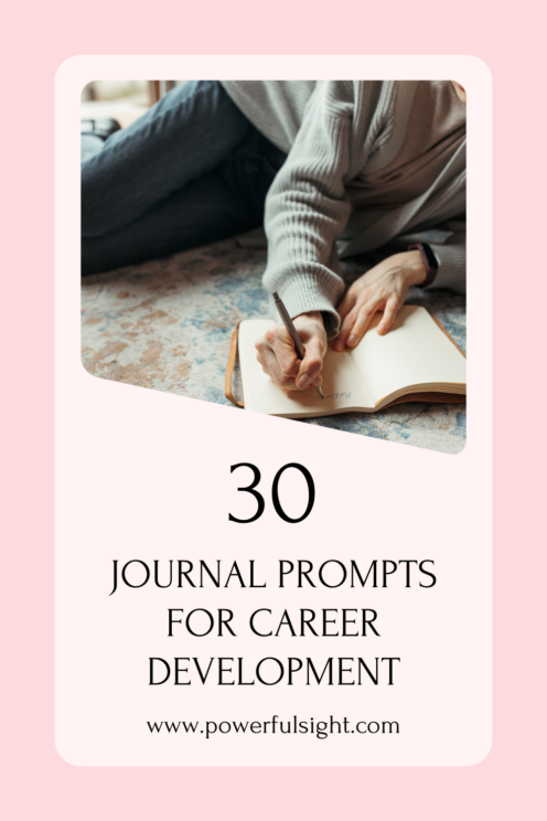 Journal Prompts For Career