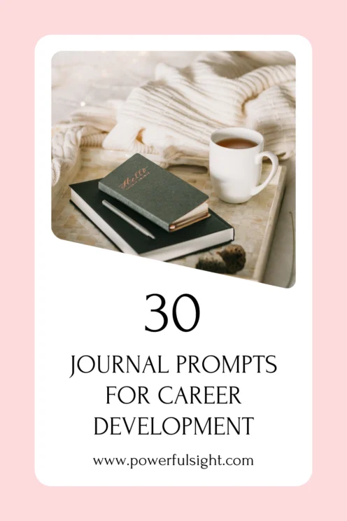 Journal prompts for career