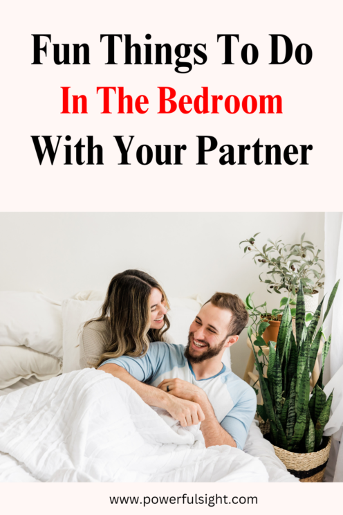 Things to do in the bedroom with your partner