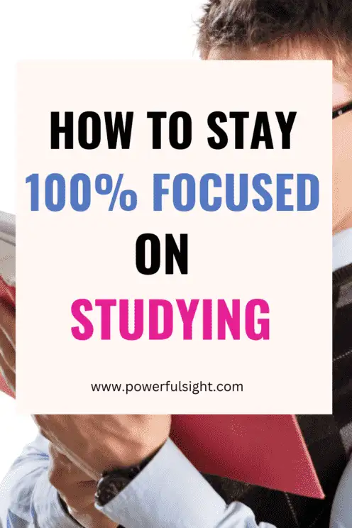 How to focus on studying