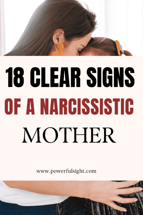 Signs of a Narcissistic mother 