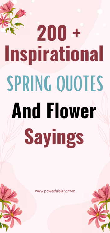 spring quotes