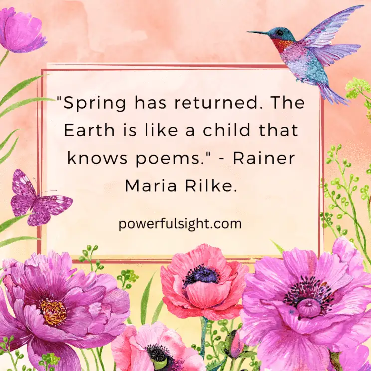 spring quote