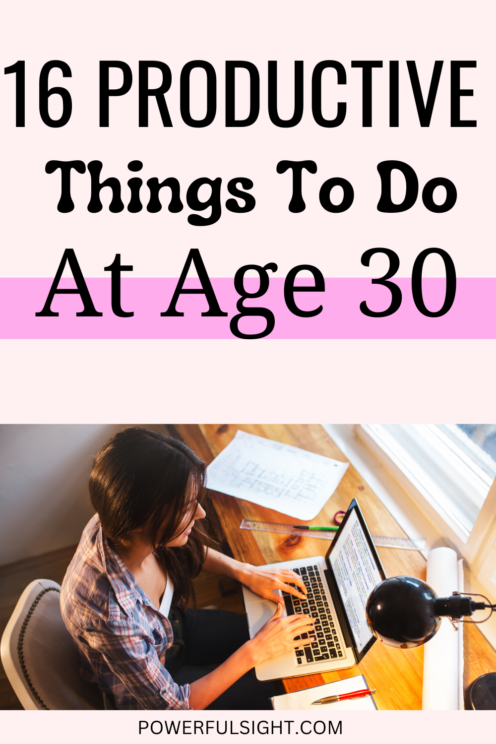 Things to do at 30