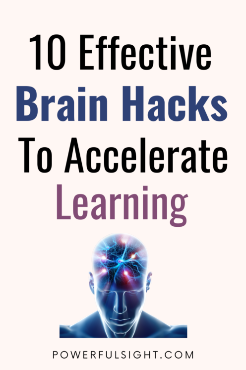 Brain hacks to learn fast