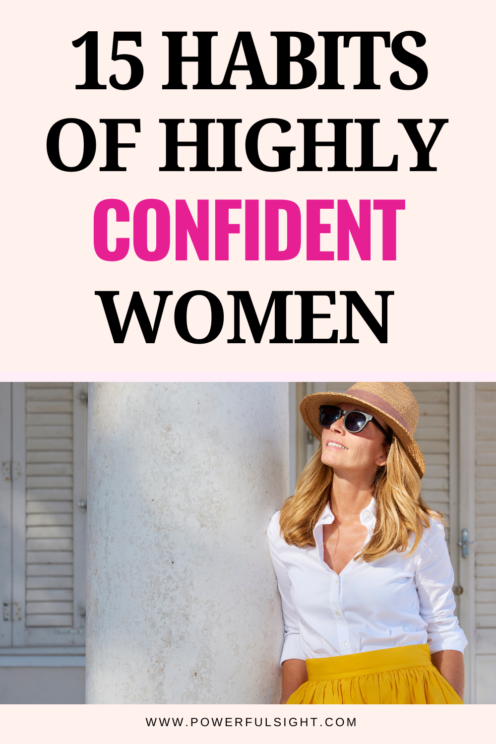 15 Habits of Confident Women