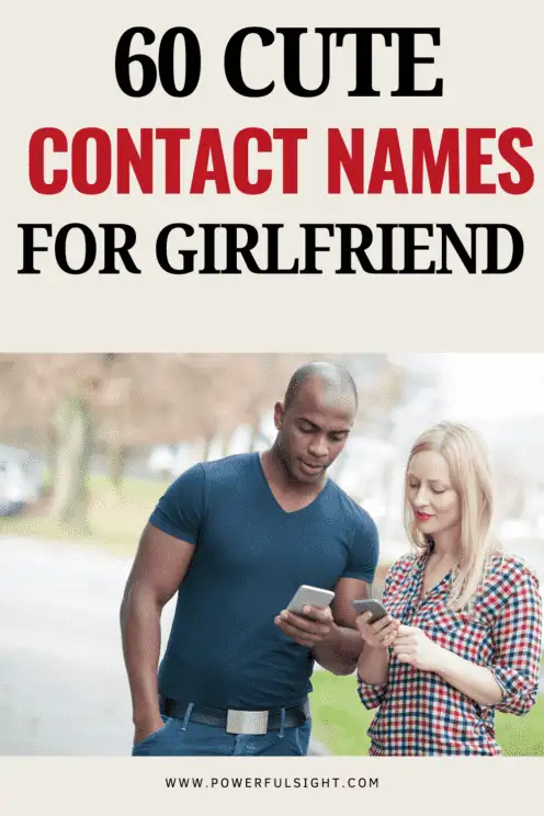 60 Contact Names For Girlfriend