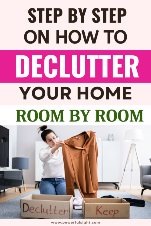 How to Declutter Your Home Room by Room