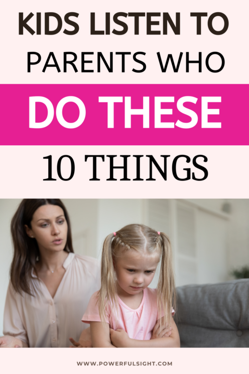 How To Make Your Kids Listen To You