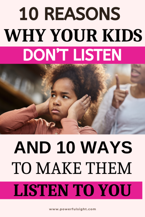 How to Make Your Kids Listen