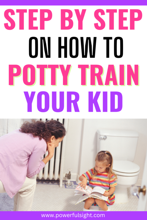 How to potty train kids