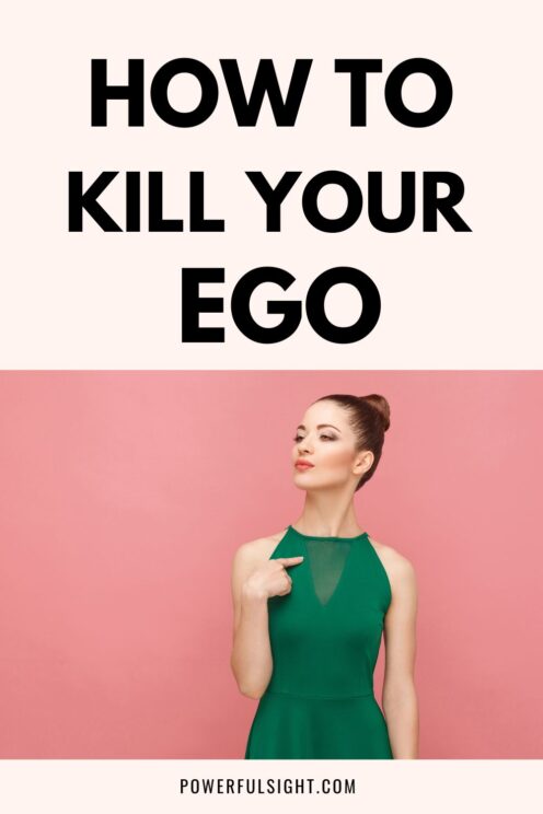 How to kill your ego