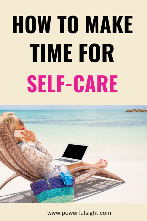 How to make time for yourself 