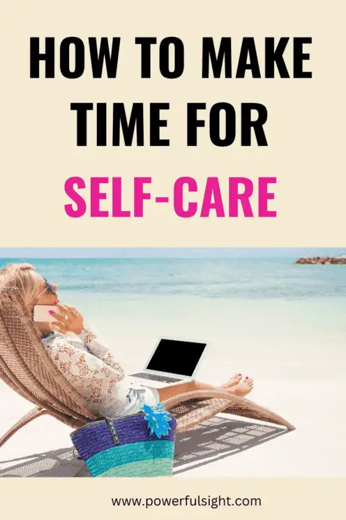 How to make time for yourself 