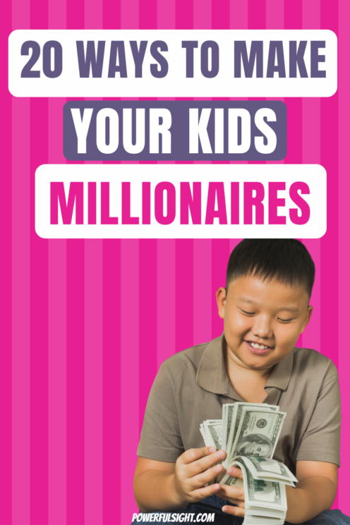 How To Make Your Kids Millionaires