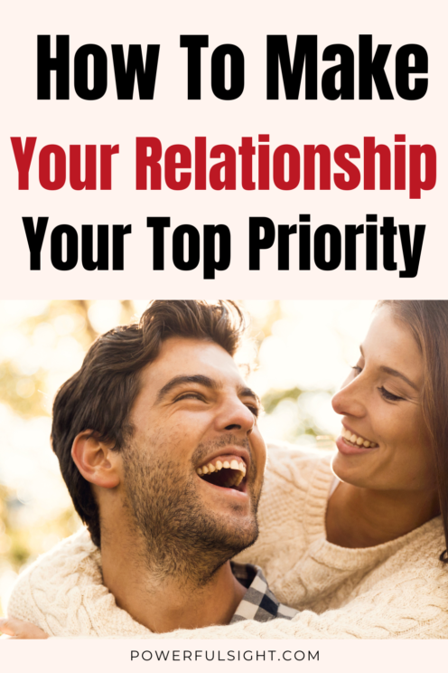 How To Prioritize Your Relationship