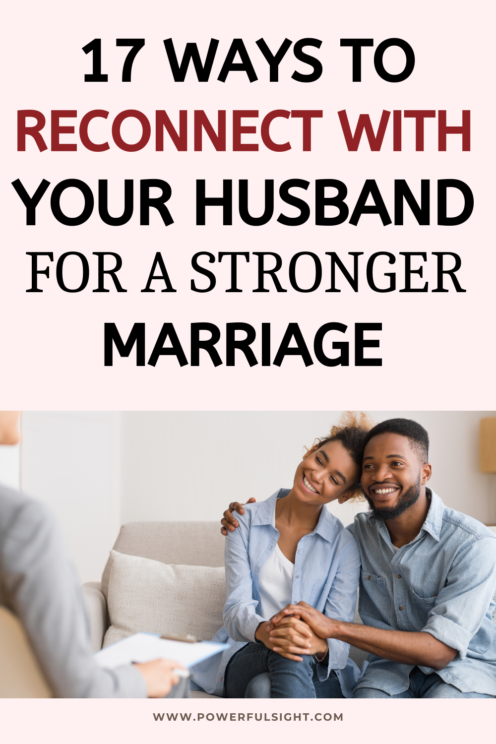 How To Reconnect With Your Husband