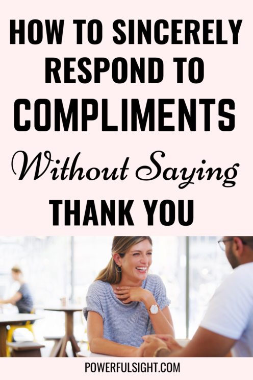 How to respond to compliments