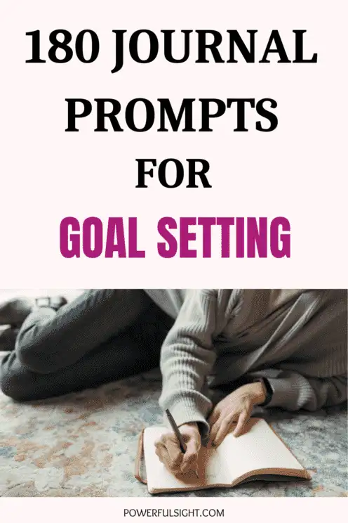 Journal prompts for goal setting