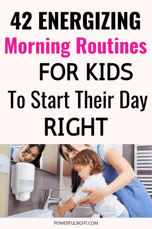 Morning routines for kids